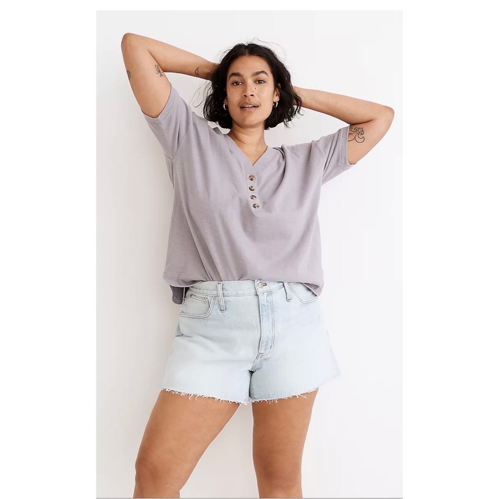 Madewell relaxed Henley tee